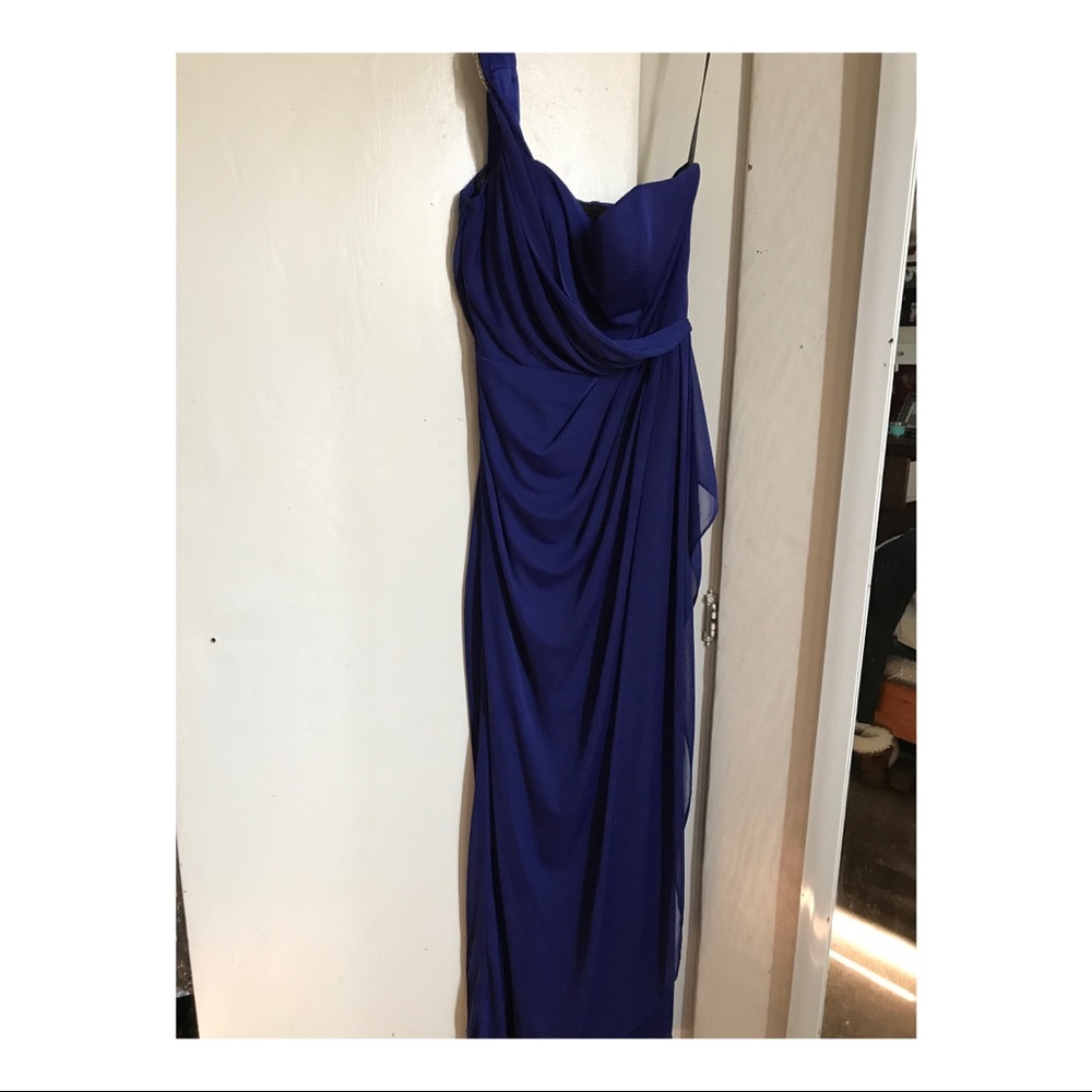 Xscape Blue Prom Dress